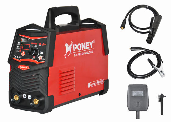 पोर्टेबल एमएमए डिजिटल वेल्डिंग मशीन 140amp 200amp वन टच सेट अप